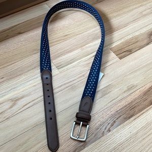 Like new belt nautical pattern